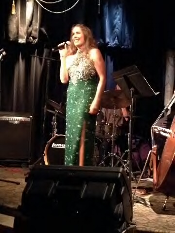 green-dress-dhara-at-avos-9-18-14